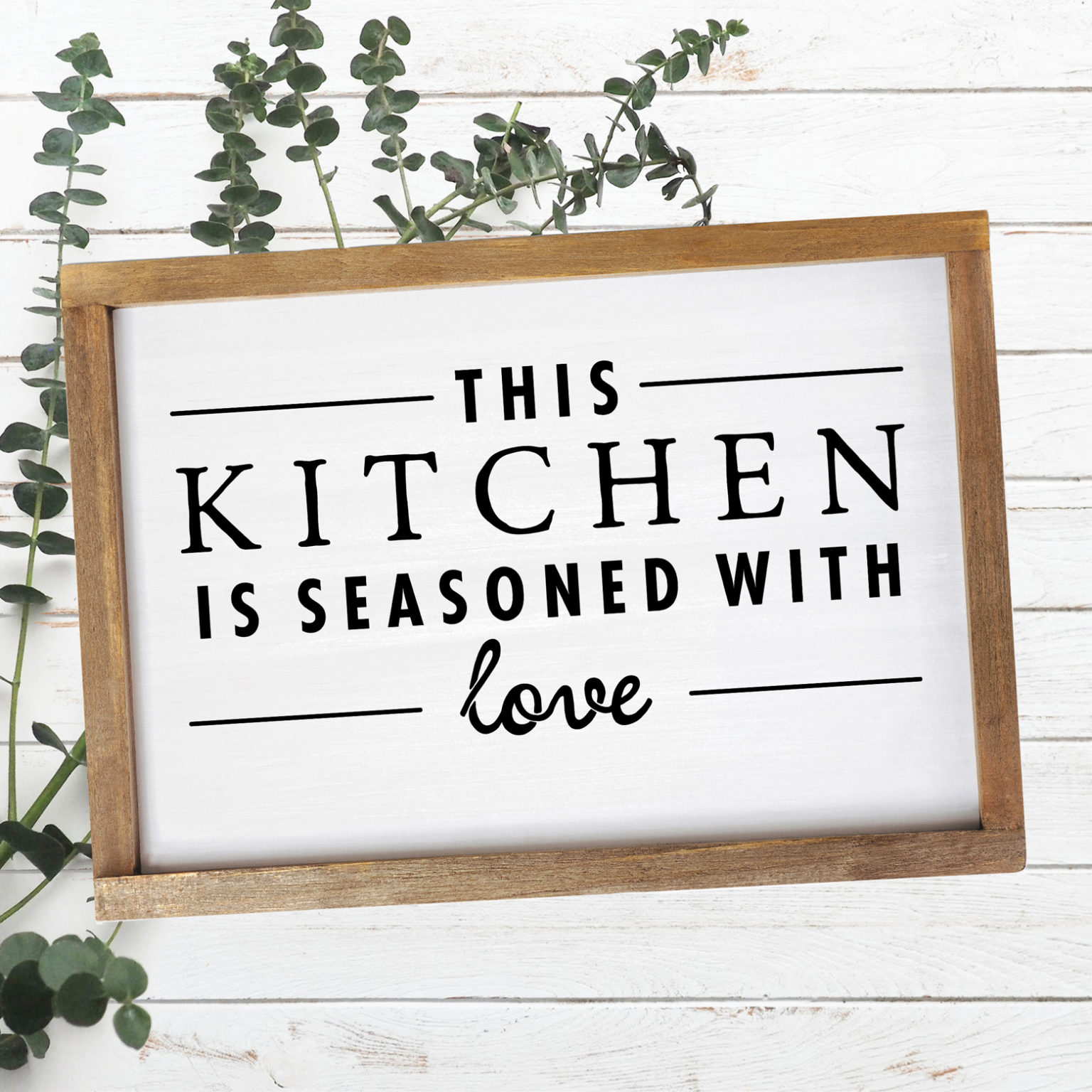 This Kitchen Is Seasoned With Love Crafty Cutter Svg