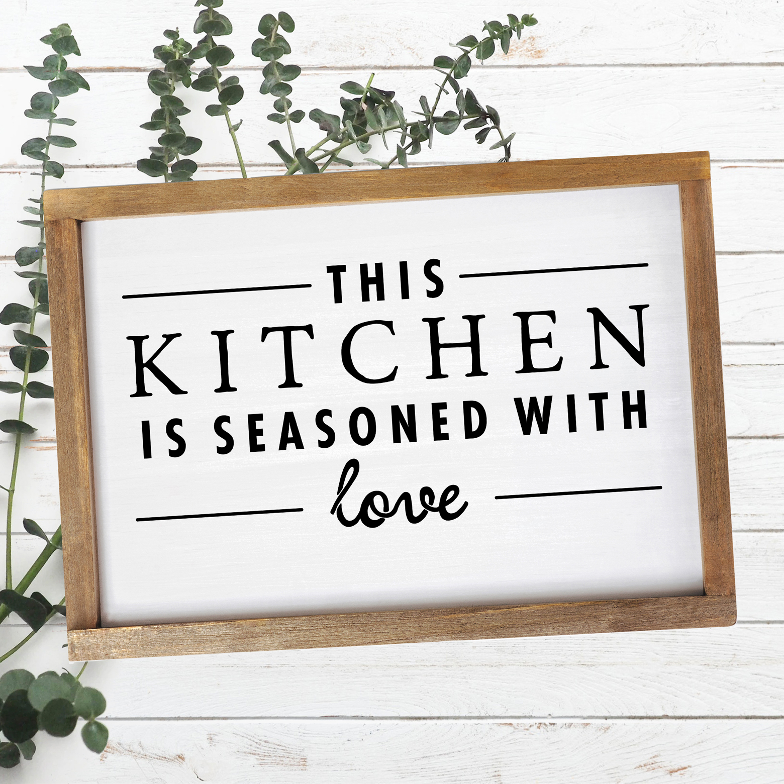 This Kitchen Is Seasoned With Love - Crafty Cutter SVG