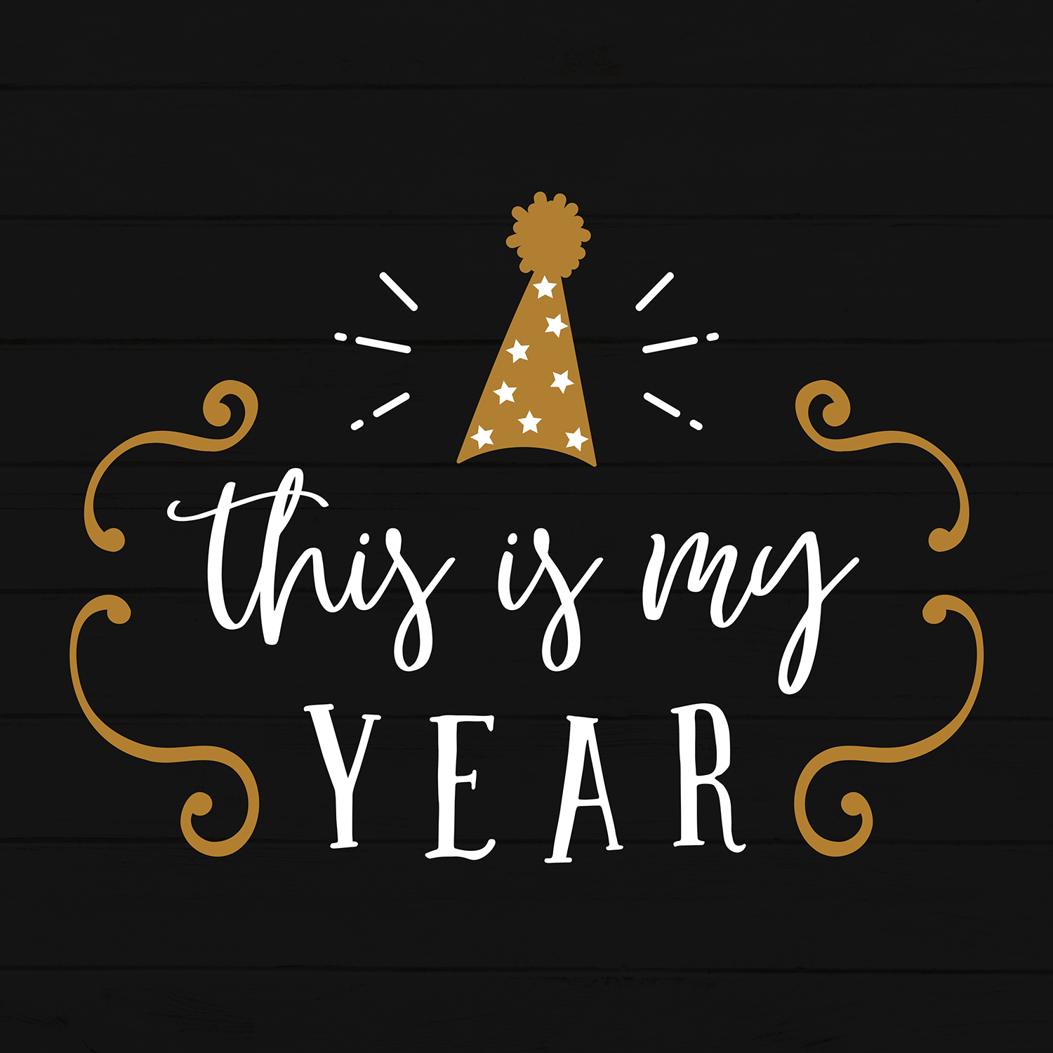 This Is My Year Crafty Cutter Svg