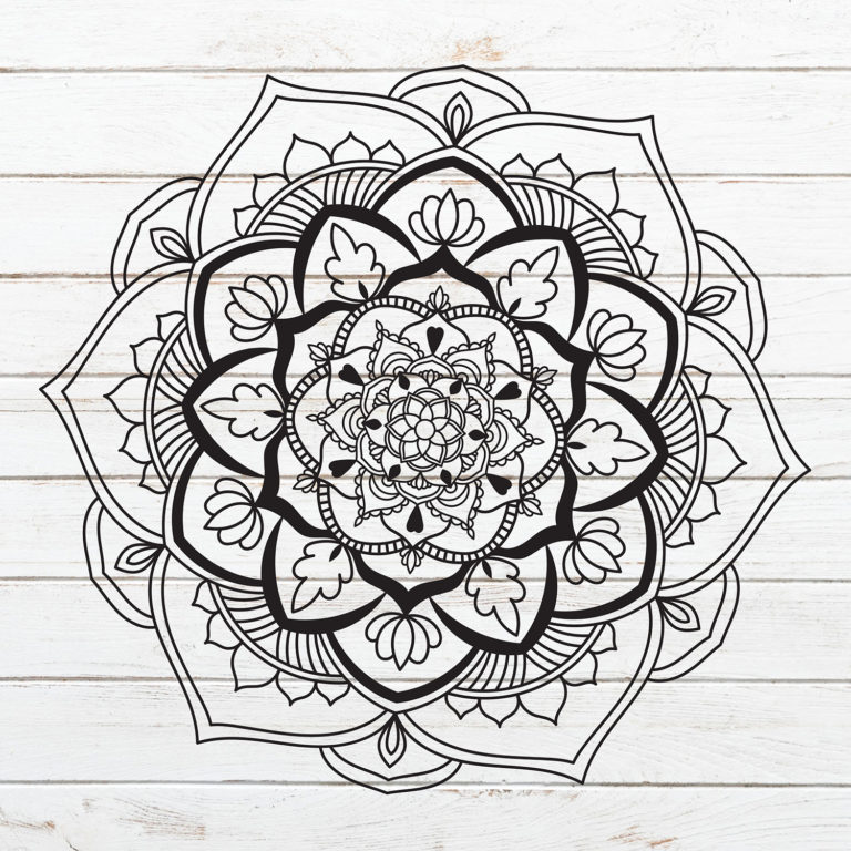 Mandala IV - Crafty Cutter SVG