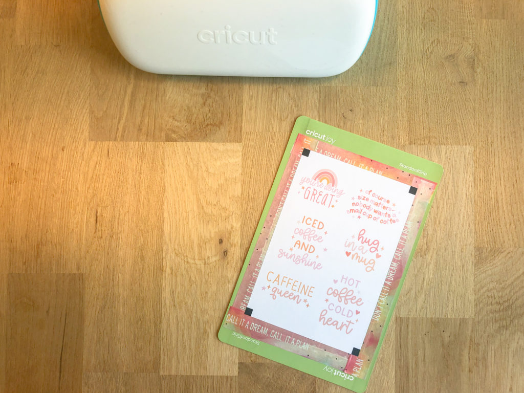 Print Then Cut Stickers with Your Cricut Joy?! - Conquer Your