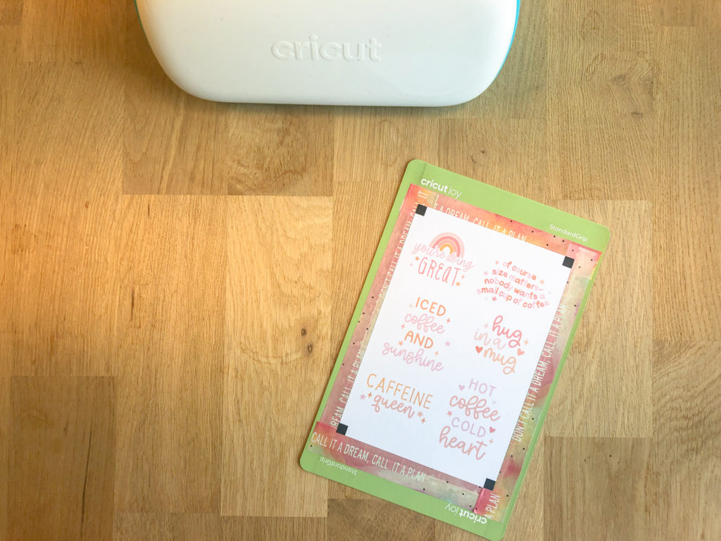 Print then Cut with Cricut Joy - Crafty Cutter SVG